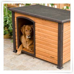 Precision Extreme Outback Log Cabin Dog House #HN PPP093