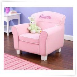 KidKraft Personalized Laguna Pink Chair
