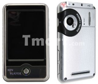 8GB 2.8 Touch Screen MP4 with Camera Function Silver   Tmart