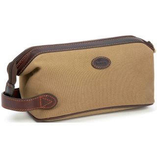 Canvas/Leather Toilet Bag   808349, Toiletry & Cosmetic at Sportsmans 