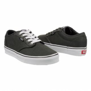 Athletics Vans Mens Atwood Charcoal/ White FamousFootwear 