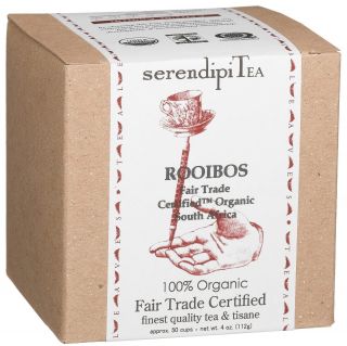 SerendipiTea Rooibos Organic Tea, South Africa, 4 oz Boxes, 2 pk