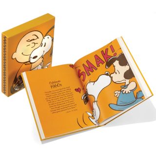 The Peanuts 60th Anniversary Book   Hammacher Schlemmer 