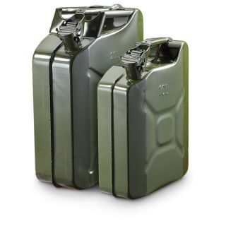 Military   Style 20l (5 1/4   Gal.) Jerry Can, Olive Drab 