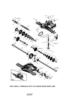 Model # 917288131 Craftsman Tractor   Schematic diagram (8 parts)