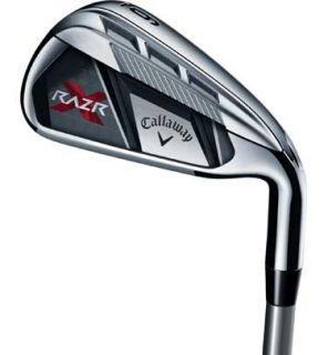 Callaway Lady RAZR X 4H, 5H, 6 AW Combination Iron Set with Graphite 