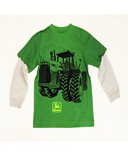 John Deere® Boys Velvety Tractor Logo Shirt   103927599  Tractor 