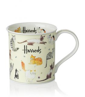 Harrods Own – Kate’s Cats Bone China Mug at Harrods 