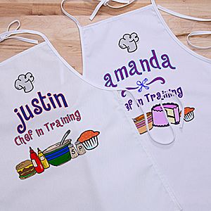 Junior Chef Personalized Kids Apron   On Sale Today!