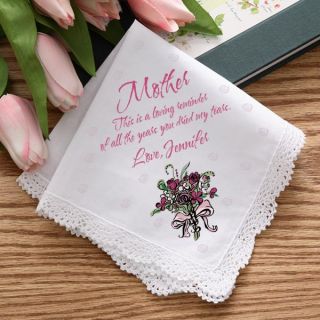 2785   A Loving Reminder Personalized Wedding Handkerchief 