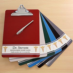 Medical Team Personalized Doctor & Nurse Clipboards   6261