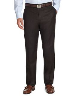 Fitzgerald Fit Plain Front Flannel Trousers   Brooks Brothers