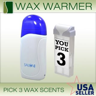   Waxing Warmer Depilatory Roller Hot Cartridge Hair Heater CHOOSE 1 WAX