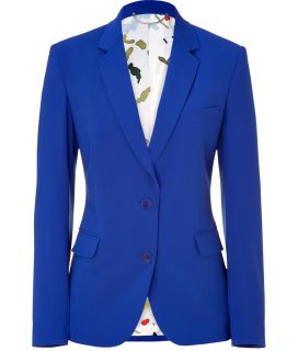 Paul Smith Electric Blue Wool Blend Blazer  Damen  Jacken  STYLEBOP 