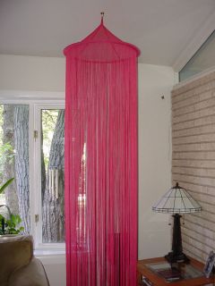 Pink String Canopy by Bacati Inc. Girls Bed Room bedroom
