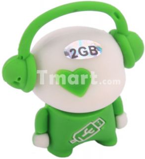 2GB Music Man Style USB Flash Drive   Tmart
