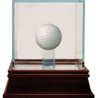 Glass Golf Ball Display Case at Brookstone—Buy Now
