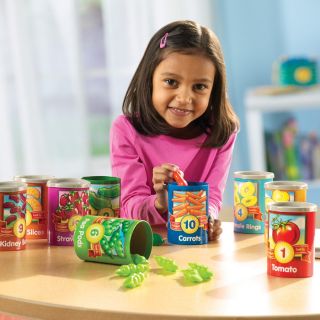 to 10 Counting Cans Learn to Count Toy at Brookstone—Buy Now