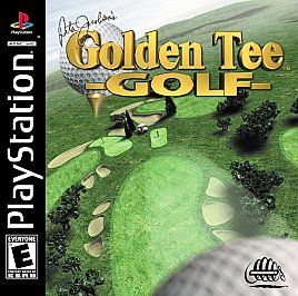 Peter Jacobsens Golden Tee Golf Sony PlayStation 1, 2000