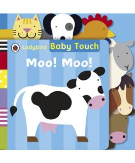 Ladybird Baby Touch Moo Moo Tab Book   childrens books   Mothercare