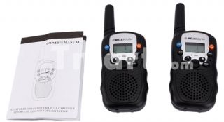 5KM Handheld PMR Two way Radio Walkie Talkie T 388 (pair)   Tmart