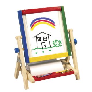 Guidecraft 4 in 1 Flipping Tabletop Easel at Brookstone—Buy Now