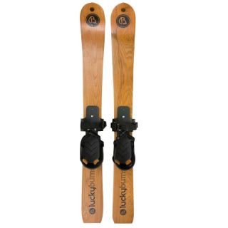 Lucky Bums Heirloom Collection Wooden Skis    at  