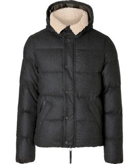 Duvetica Carbon Lelapo Wool Cashmere Down Jacket  Herren  Jacken 