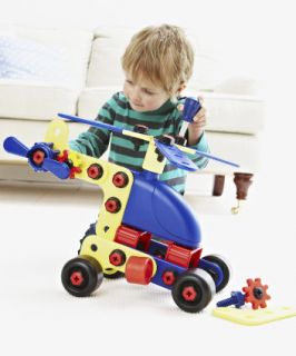 Build It Nuts and Bolts Crazy Copter   construction toys   Mothercare