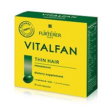 Rene Furterer VITALFAN dietary supplement Progressive thinning hair 