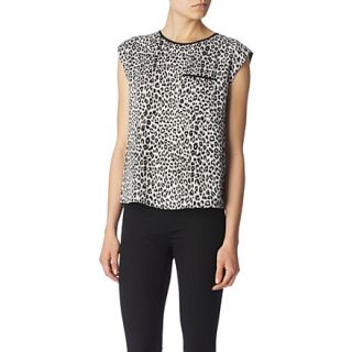Leopard top   OASIS   T shirts & jerseys   Tops   Womenswear 