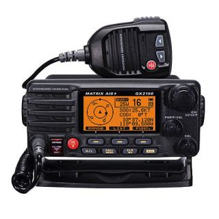 Standard Horizon MATRIX AIS+ GX2150 VHF Radio and AIS Receiver black 