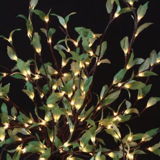 Lighted Leaf Willow Branches at Brookstone—Buy Now