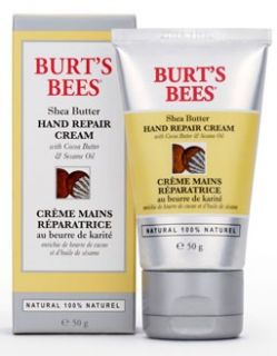 Burts Bees Shea Butter Hand Repair Cream 50g   Free Delivery 