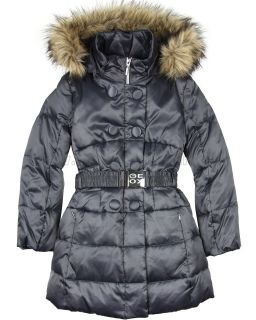 GEOX Girls Down Jacket with Hood, Sizes 6, 8, 10, 12, 14