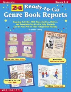 24 Ready to go Genre Book Reports Engaging Activites with 