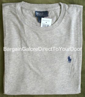NWT Polo by Ralph Lauren Mens Crew T Shirt Authentic S M L Small 