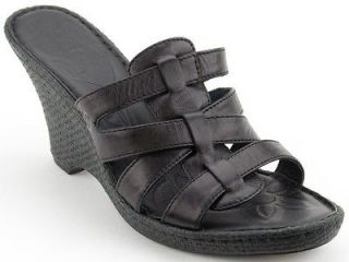 BORN Women Shoes Tinka Platform Sandal 10 Black NIB