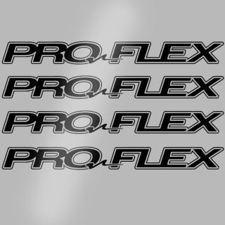 Pro Flex Girvin Bike Frame Decal Stickers *ANY COLOUR