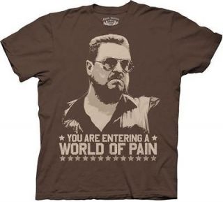 Big Lebowski The Dude World Of Pain New Licensed Adult T Shirt S M L 