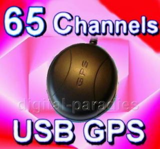   GPS RECEIVER MOUSE 65 CHANNELS LAPTOP PC FOR GOOGLE MAPS GOOGLE EARTH
