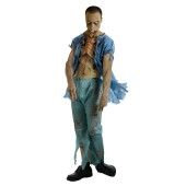 The Walking Dead   Patients Gown With Molded Wounds Adult Costume