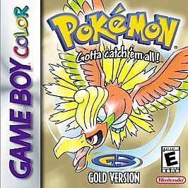 GameBoy Pokemon Gold Version Game Rare (Nintendo Game Boy Color 