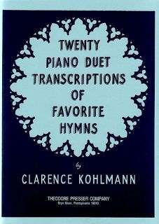 Look inside Twenty Piano Duets Transcriptions of Favorite Hymns 