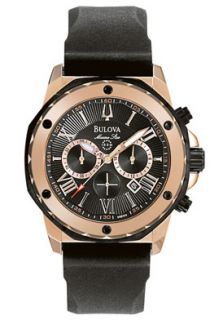Bulova 98B104 Watches,Mens Marine Star Chronograph Black Rubber, Men 