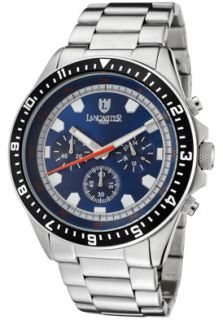 Lancaster Italy OLA0483SSMB BL Watches,Mens Chronograph Blue Dial 