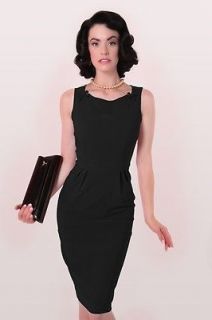 Bettie Page Gigi Black Dress  NWT Sizes S, M