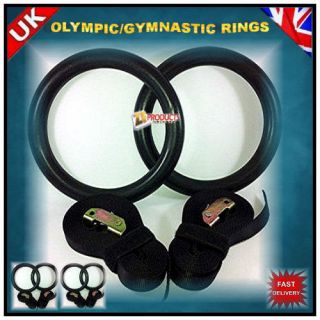   OLYMPIC RINGS TRAINING GYM STREGNTH RINGS **TOP QUALITY** PORTABLE GYM