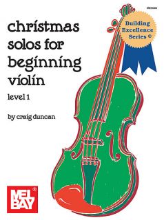 Look inside Christmas Solos for Beginning Violin   Sheet Music Plus