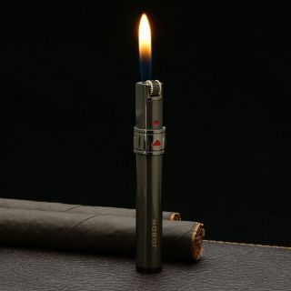   JOBON checked cigarette cigar pipe torch butane lighters Gold #ZB520